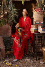 Unstitched Muzlin Lawn 3 Piece Suit