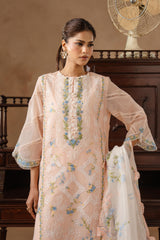 Unstitched Muzlin Woven 3 Piece Suit