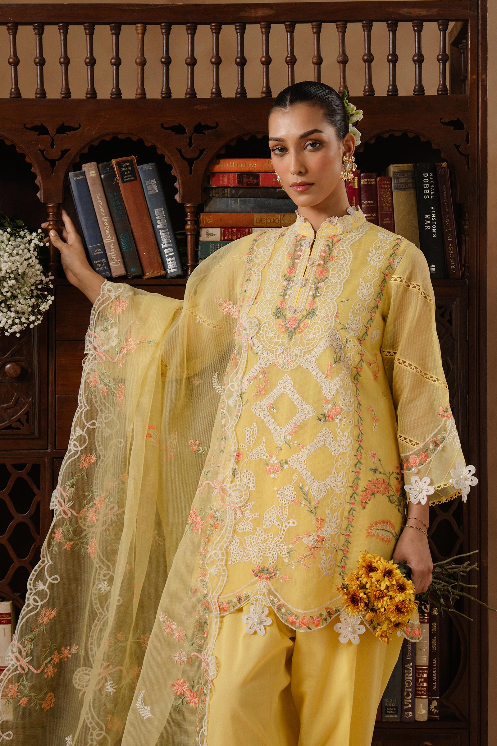 Unstitched Muzlin Woven 3 Piece Suit