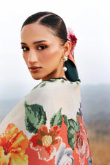 Unstitched Muzlin Woven 3 Piece Suit