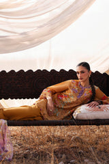 Unstitched Muzlin Woven 3 Piece Suit