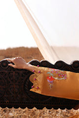 Unstitched Muzlin Woven 3 Piece Suit