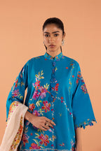 Unstitched Muzlin Lawn 3 Piece Suit