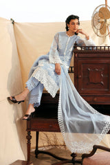 Unstitched Muzlin Woven 3 Piece Suit