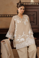 Unstitched Muzlin Woven 3 Piece Suit