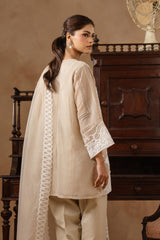 Unstitched Muzlin Woven 3 Piece Suit