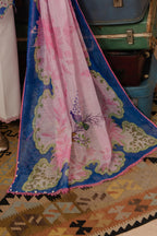Unstitched Muzlin Lawn 3 Piece Suit