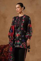 Unstitched Muzlin Lawn 3 Piece Suit