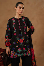 Unstitched Muzlin Lawn 3 Piece Suit