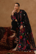 Unstitched Muzlin Lawn 3 Piece Suit
