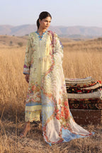 Unstitched Muzlin Lawn 3 Piece Suit