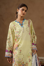 Unstitched Muzlin Lawn 3 Piece Suit