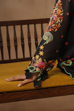 Unstitched Muzlin Lawn 3 Piece Suit