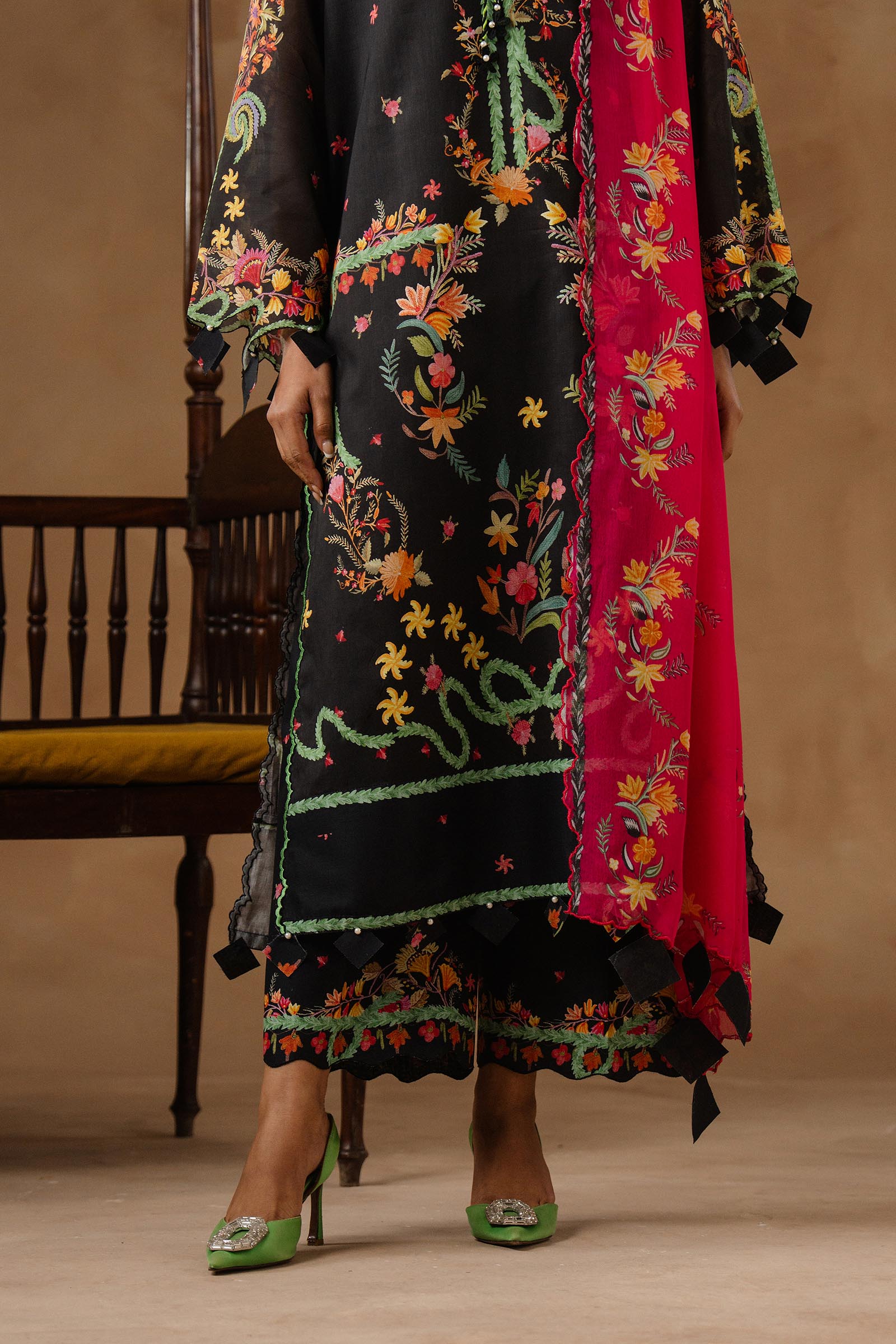 Unstitched Muzlin Lawn 3 Piece Suit