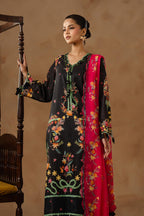 Unstitched Muzlin Lawn 3 Piece Suit