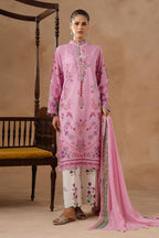 Unstitched Muzlin Lawn 3 Piece Suit