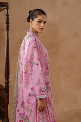 Unstitched Muzlin Lawn 3 Piece Suit