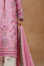 Unstitched Muzlin Lawn 3 Piece Suit