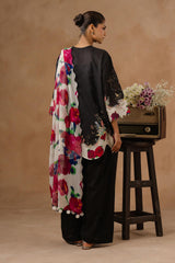 Unstitched Muzlin Lawn 3 Piece Suit