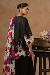 Unstitched Muzlin Lawn 3 Piece Suit