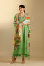Unstitched Embroidered 3 Piece Muzlin Suit