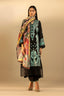 Unstitched Embroidered 3 Piece Muzlin Suit