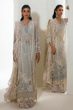 Unstitched 3 Piece Net Suit