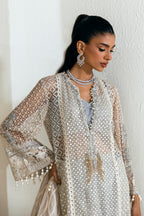 Unstitched 3 Piece Net Suit