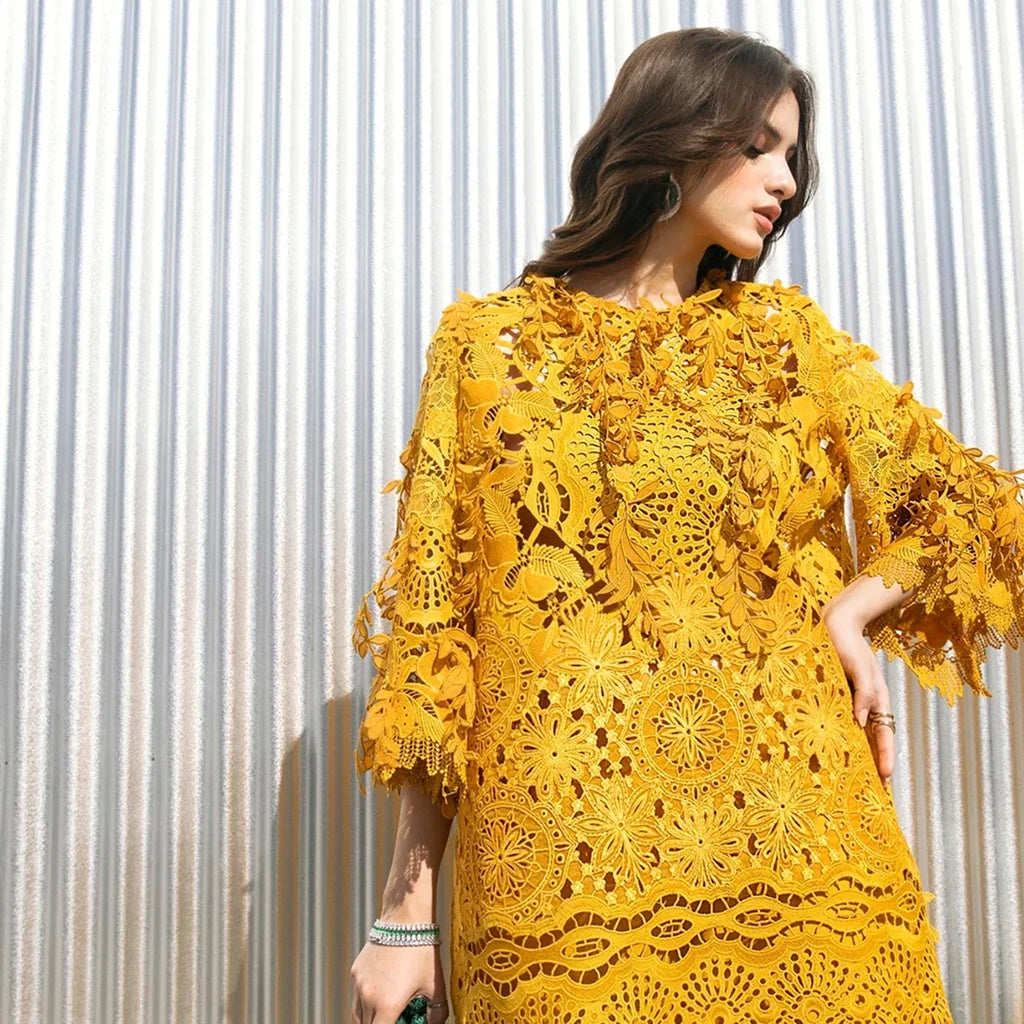 Yellow Cut Work (P-294)