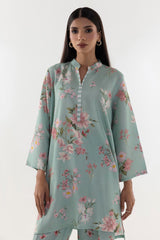Stitched Multi Printed Shirt + Culotte