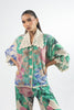 Stitched Printed Resort Jacket and Bottom