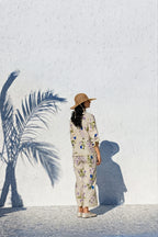 Stitched Resort Lawn Shirt + Culotte