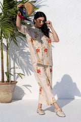 Stitched Resort Lawn Shirt + Culotte