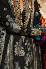 Unstitched Winter Luxury Embroidered Jacquard Suit