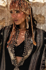 Unstitched Winter Luxury Embroidered Jacquard Suit