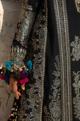 Unstitched Winter Luxury Embroidered Jacquard Suit