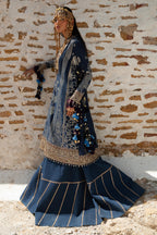 Unstitched 3 Piece Jacquard & Cotton Suit