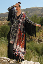 Unstitched 3 Piece Raw Silk Suit