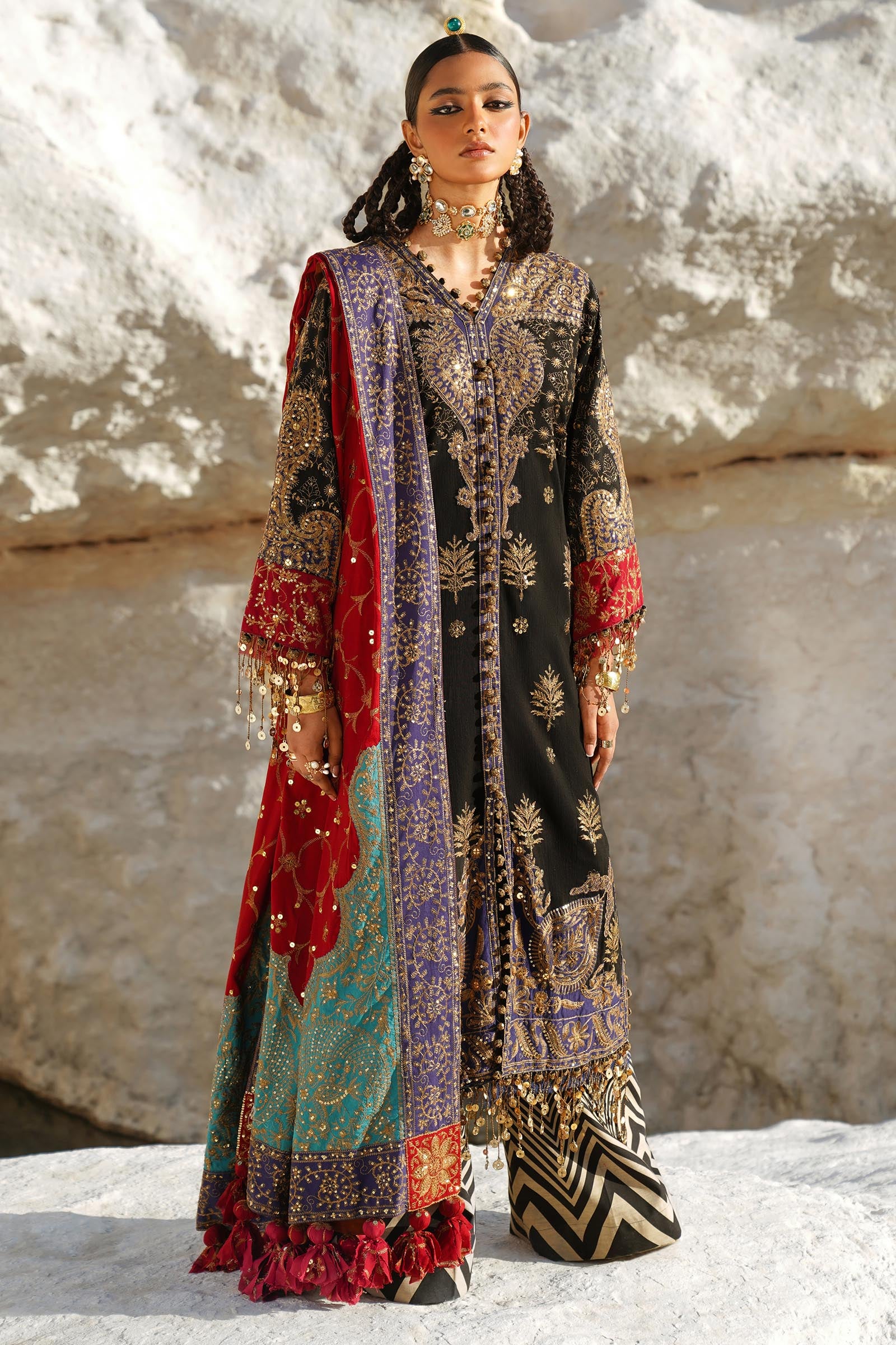 Unstitched 3 Piece Slub Suit