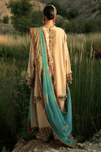 Unstitched 3 Piece Slub Suit