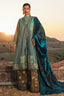 Unstitched 3 Piece Raw Silk Suit