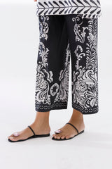 Stitched Printed Slub Shirt+ Culotte
