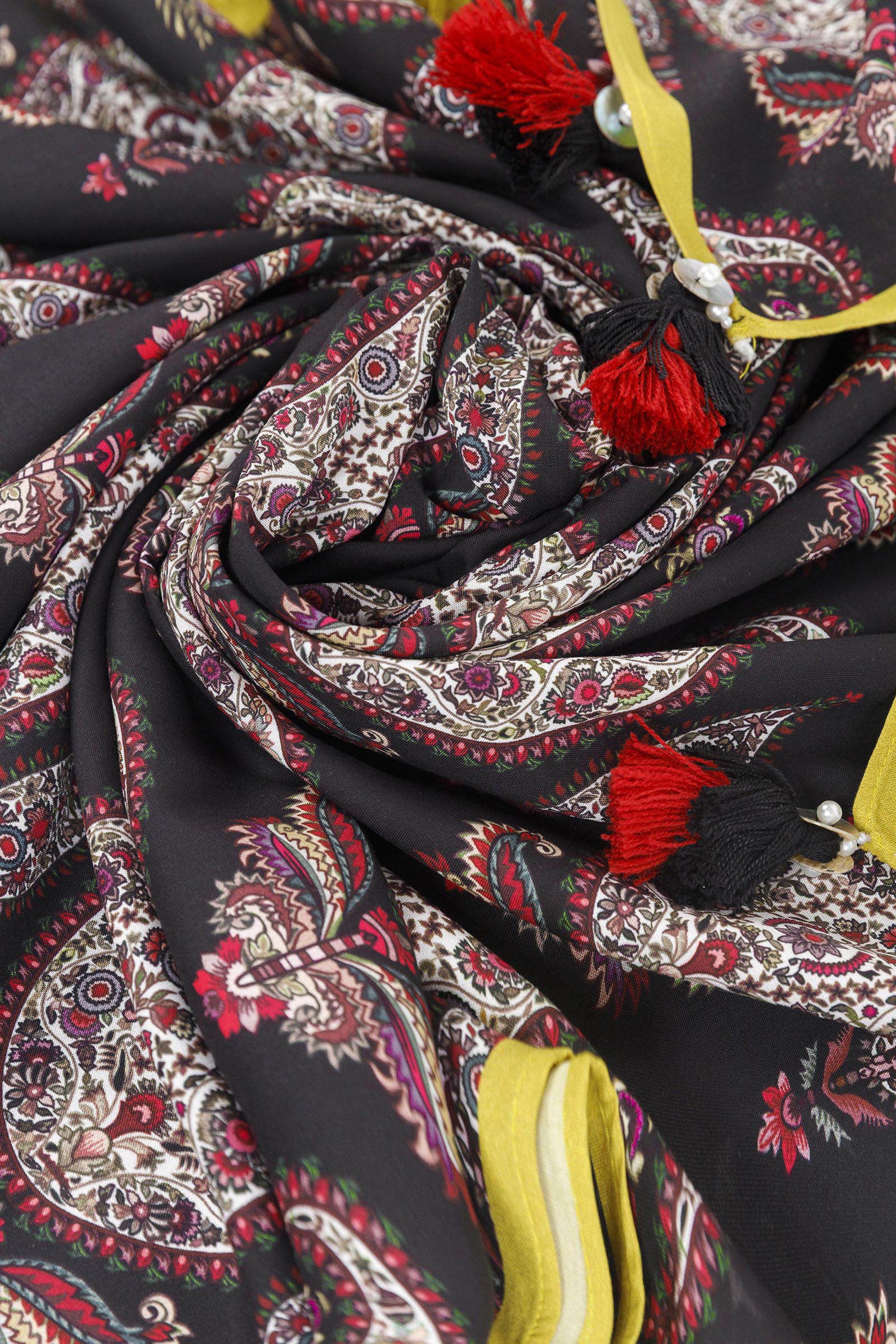 Printed Linen Dupatta Main image