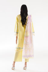 Stitched Muzlin Lawn Suit