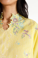 Stitched Muzlin Lawn Suit