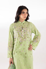 Stitched Embroidered Muzlin Lawn Suit