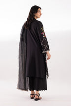 Stitched Embroidered Muzlin Lawn Suit
