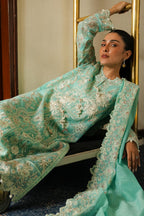 Stitched Embroidered Cotton Slub Shirt