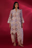 Stitched Embroidered Organza Shirt