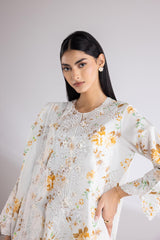 Stitched Embroidered Lawn Shirt